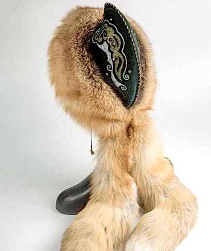 Шапка Бурек "Салаватка" из башкирской лисы