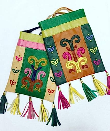 Кожаная сумка "Кисет" из натуральной кожи Кожаная сумка "Кисет" из натуральной кожи