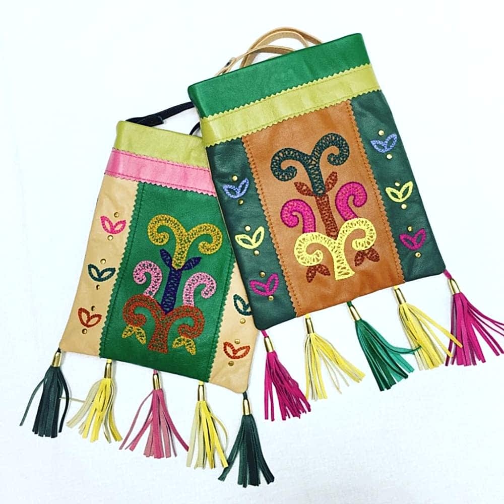 Кожаная сумка "Кисет" из натуральной кожи Кожаная сумка "Кисет" из натуральной кожи