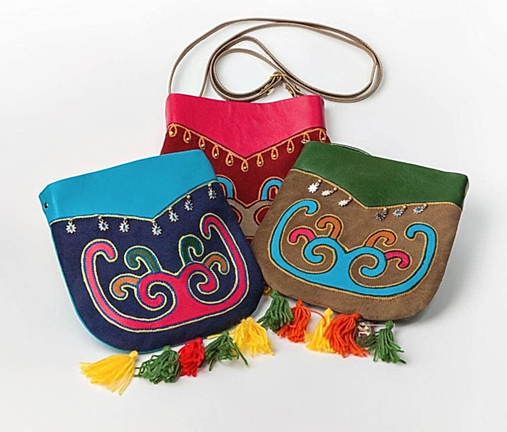 Кисет из натуральной кожи и замши Кисет из натуральной кожи и замши