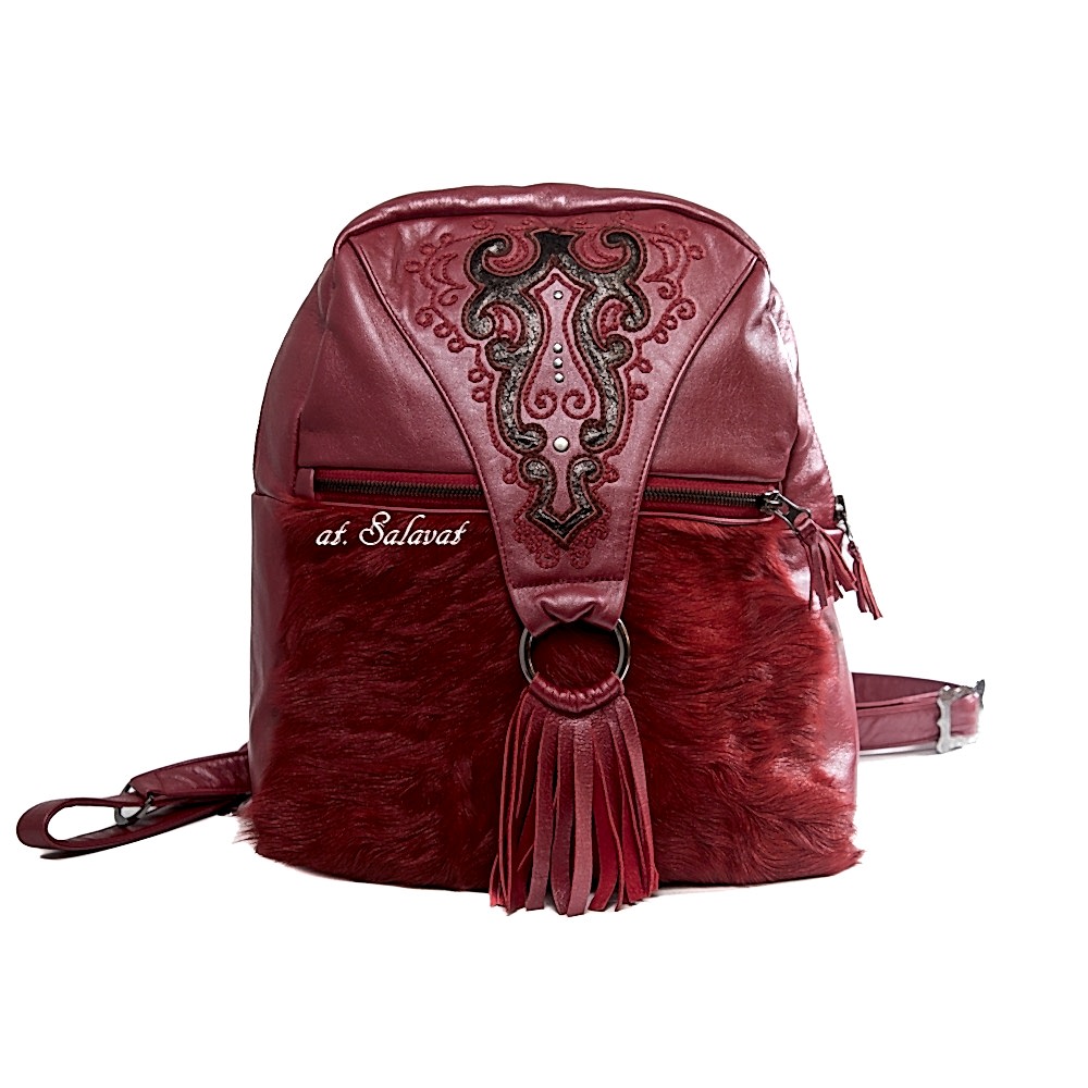 Замшевый рюкзак "Настроение" Замшевый рюкзак "Настроение"