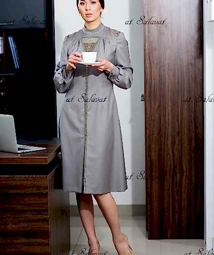 Деловое платье в этно стиле Деловое платье в этно стиле