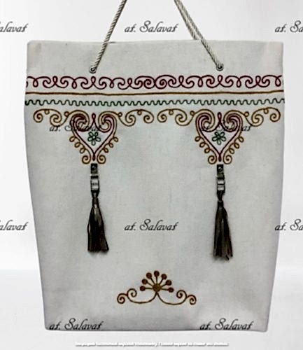 Сувенирный шоппер с орнаментом Сувенирный шоппер с орнаментом