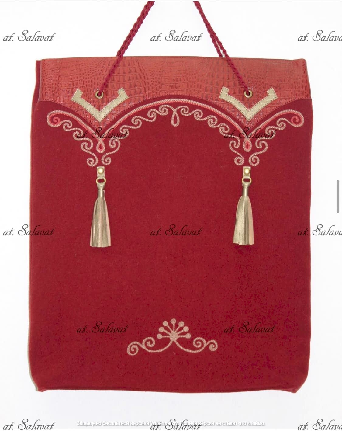 Сувенирный шоппер с орнаментом Сувенирный шоппер с орнаментом