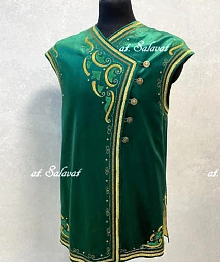 Бишмет из бархата (зеленый) Бишмет из бархата (зеленый)