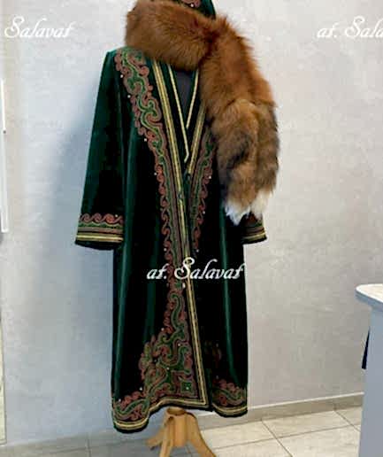 Башкирский национальный костюм (Елян) из сукна №1 Башкирский национальный костюм (Елян) из сукна №1