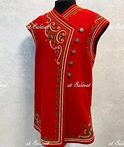 Бишмет из сукна (красный) Бишмет из сукна (красный)