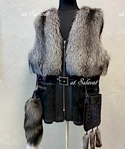 Жилет мужской "Охотник" из енота №1 Жилет мужской "Охотник" из енота №1