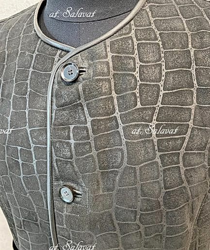 Жилет мужской из дубленой овчинки Жилет мужской из дубленой овчинки