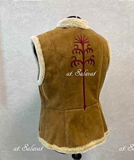 Жилет из меха куницы Жилет из меха куницы