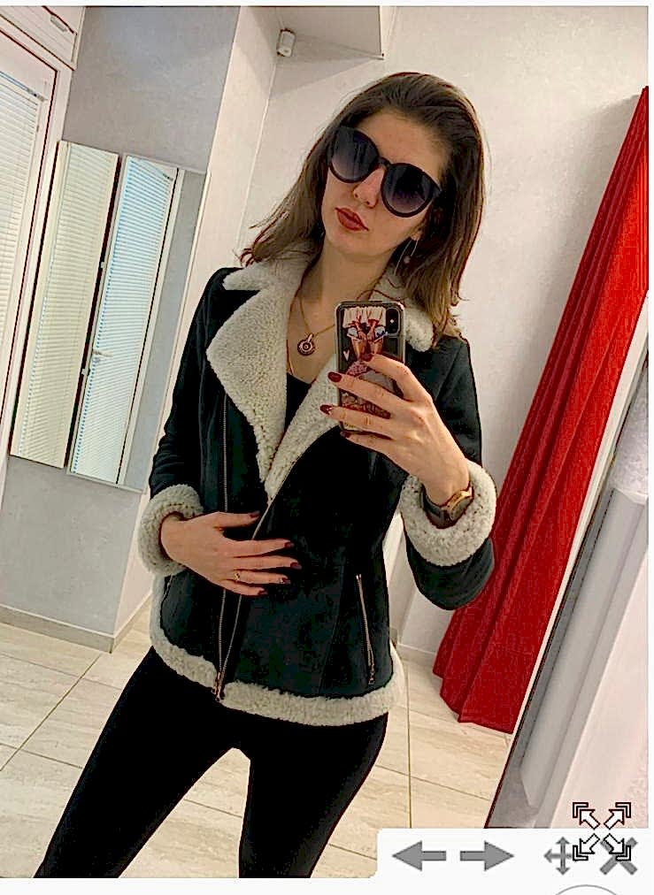 Косуха из итальянской дубленки