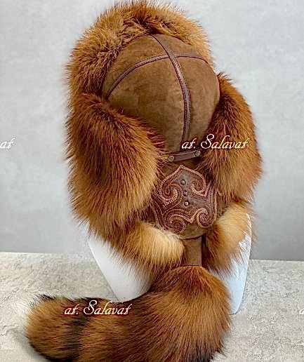 Шапка Малахай "Колаксын" из лисы огневки Шапка Малахай "Колаксын" из лисы огневки