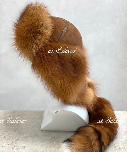 Шапка Малахай "Колаксын" из лисы огневки Шапка Малахай "Колаксын" из лисы огневки