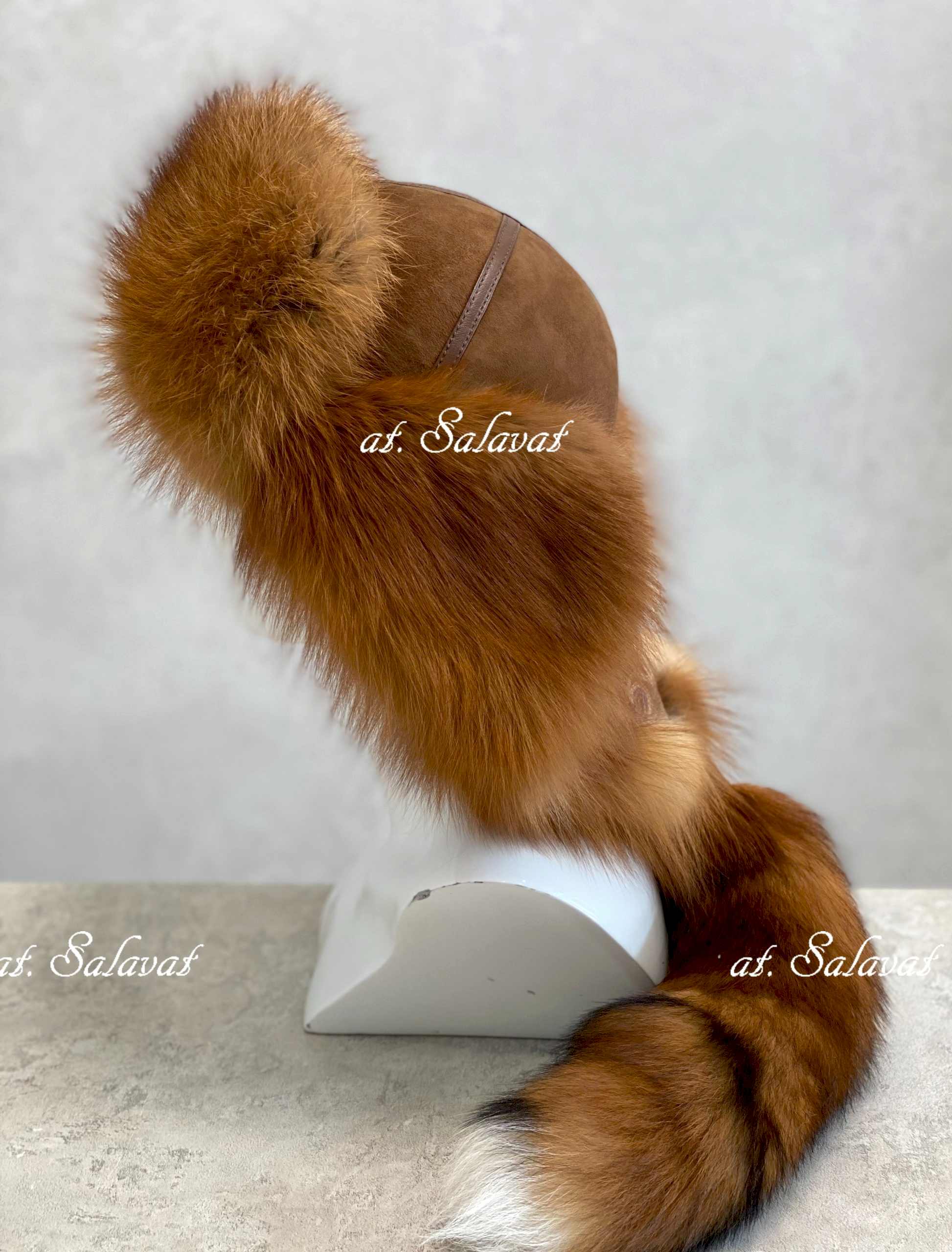 Шапка Малахай "Колаксын" из лисы огневки Шапка Малахай "Колаксын" из лисы огневки