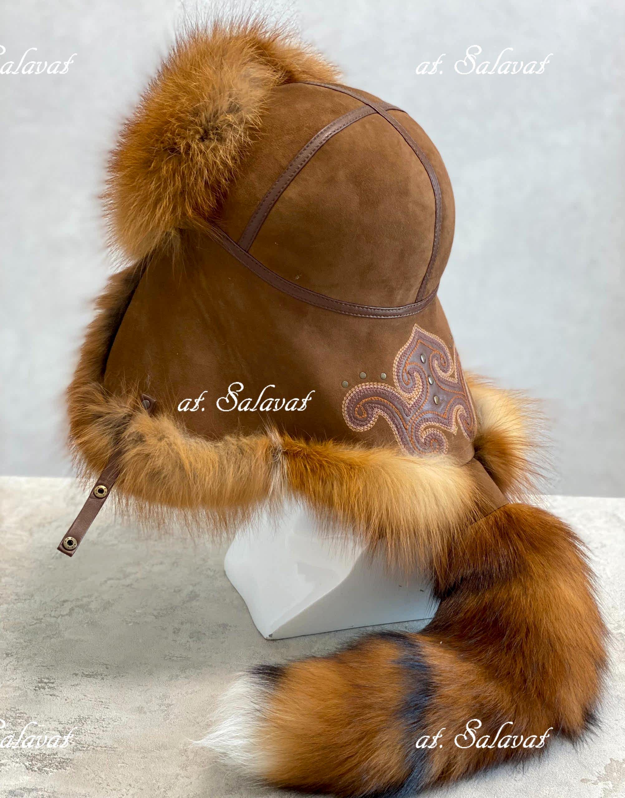 Шапка Малахай "Колаксын" из лисы огневки Шапка Малахай "Колаксын" из лисы огневки