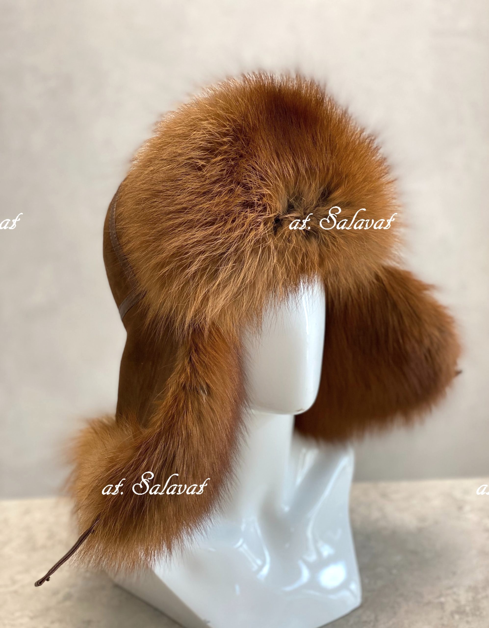 Шапка Малахай "Колаксын" из лисы огневки Шапка Малахай "Колаксын" из лисы огневки