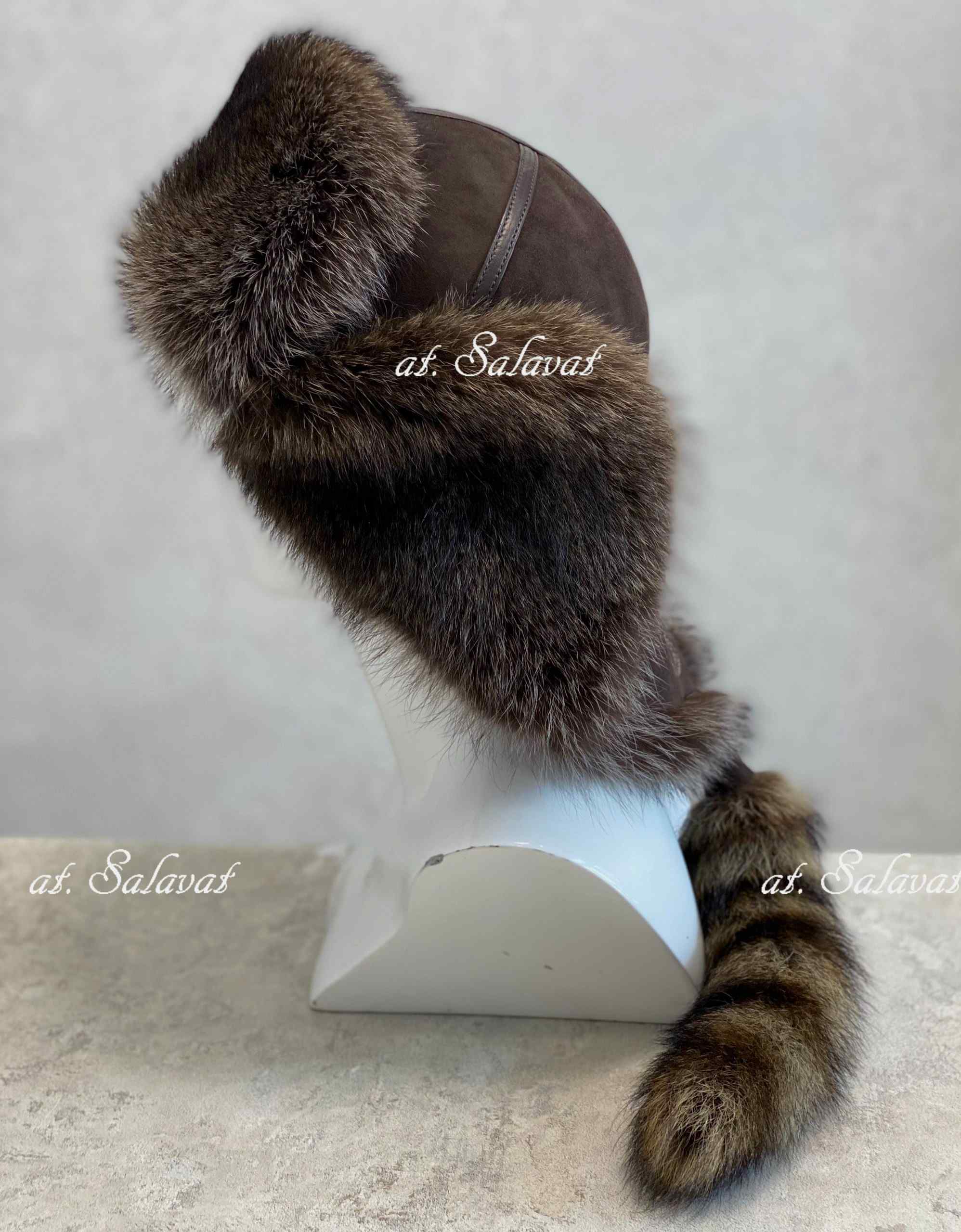 Шапка Малахай "Колаксын" из енота Шапка Малахай "Колаксын" из енота