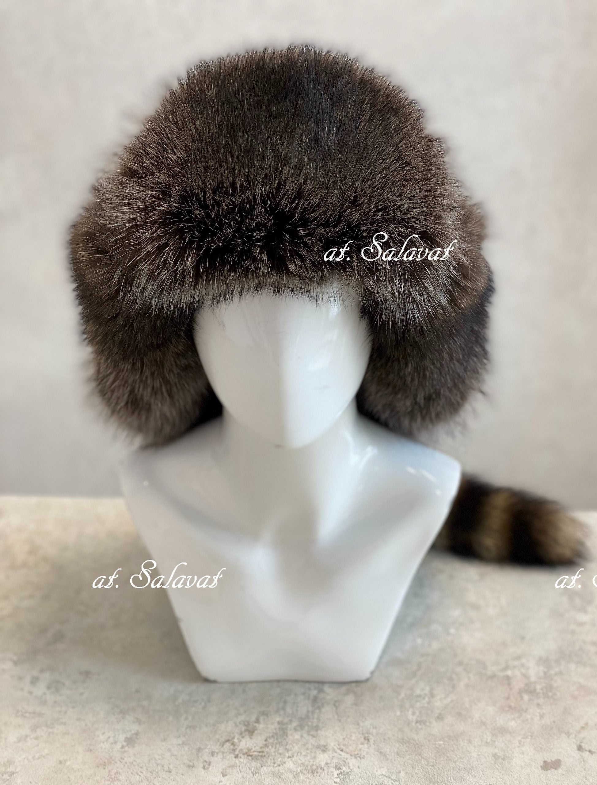 Шапка Малахай "Колаксын" из енота Шапка Малахай "Колаксын" из енота