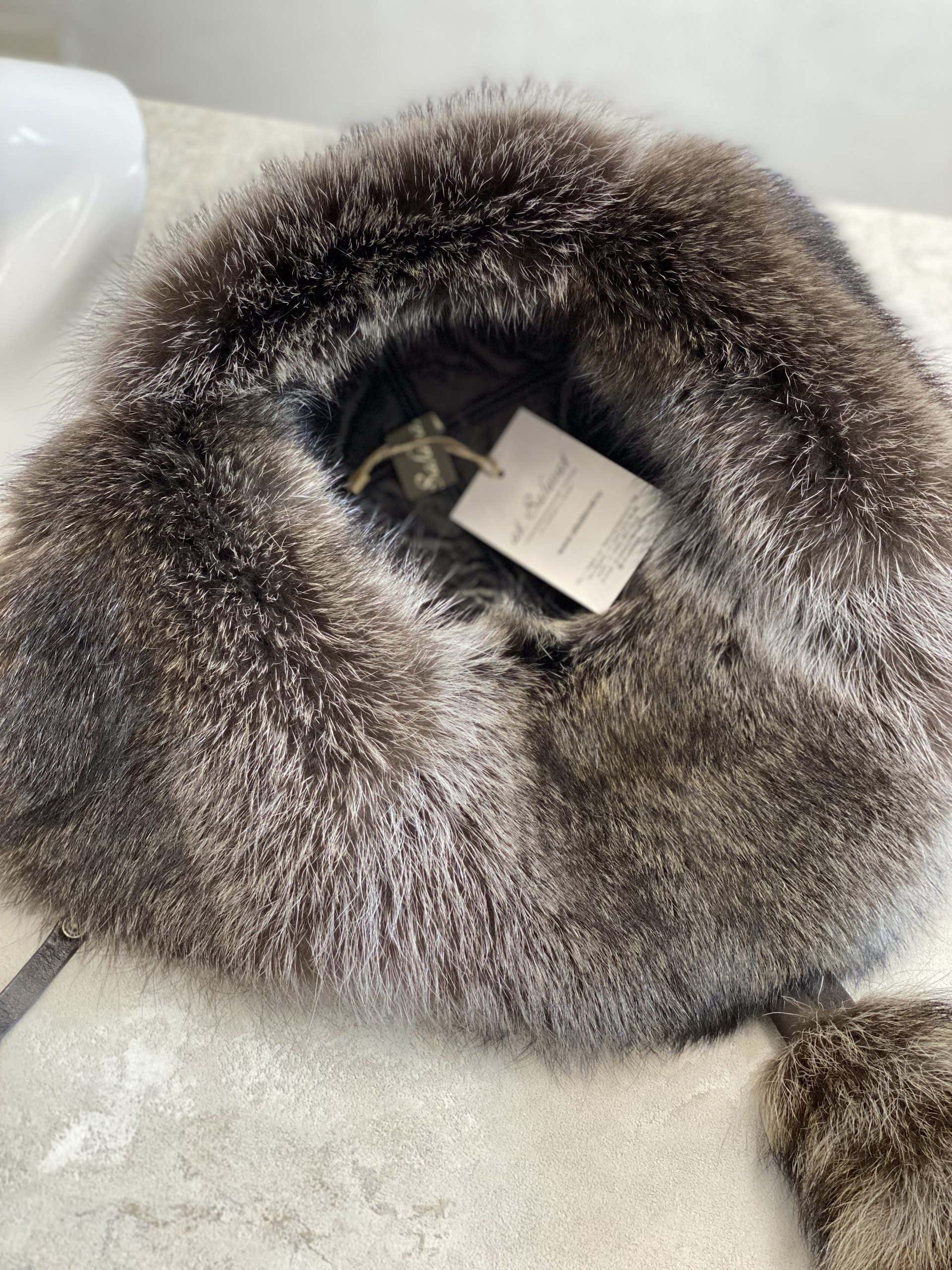 Шапка Малахай "Колаксын" из енота Шапка Малахай "Колаксын" из енота