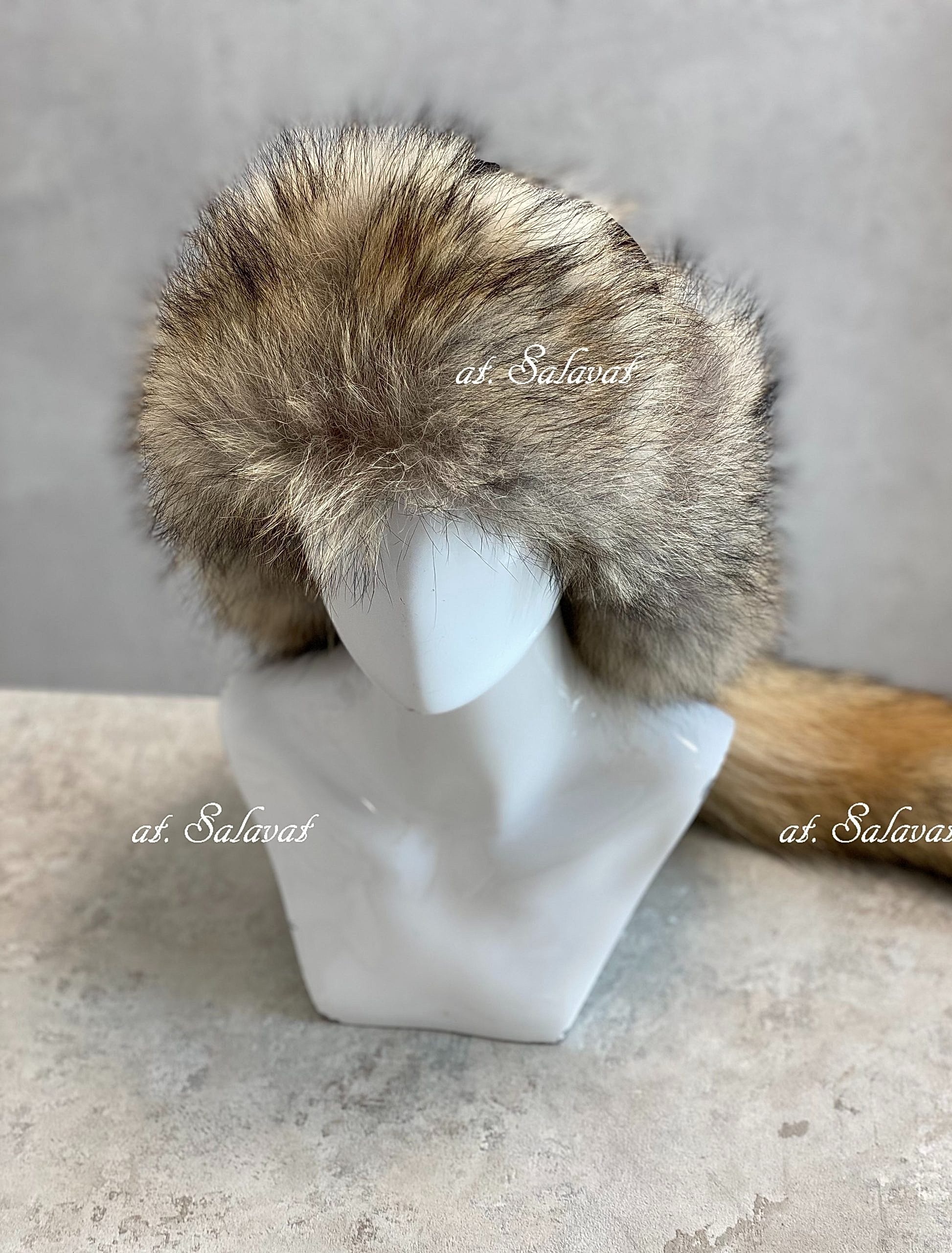 Шапка Малахай "Колаксын" из волка Шапка Малахай "Колаксын" из волка