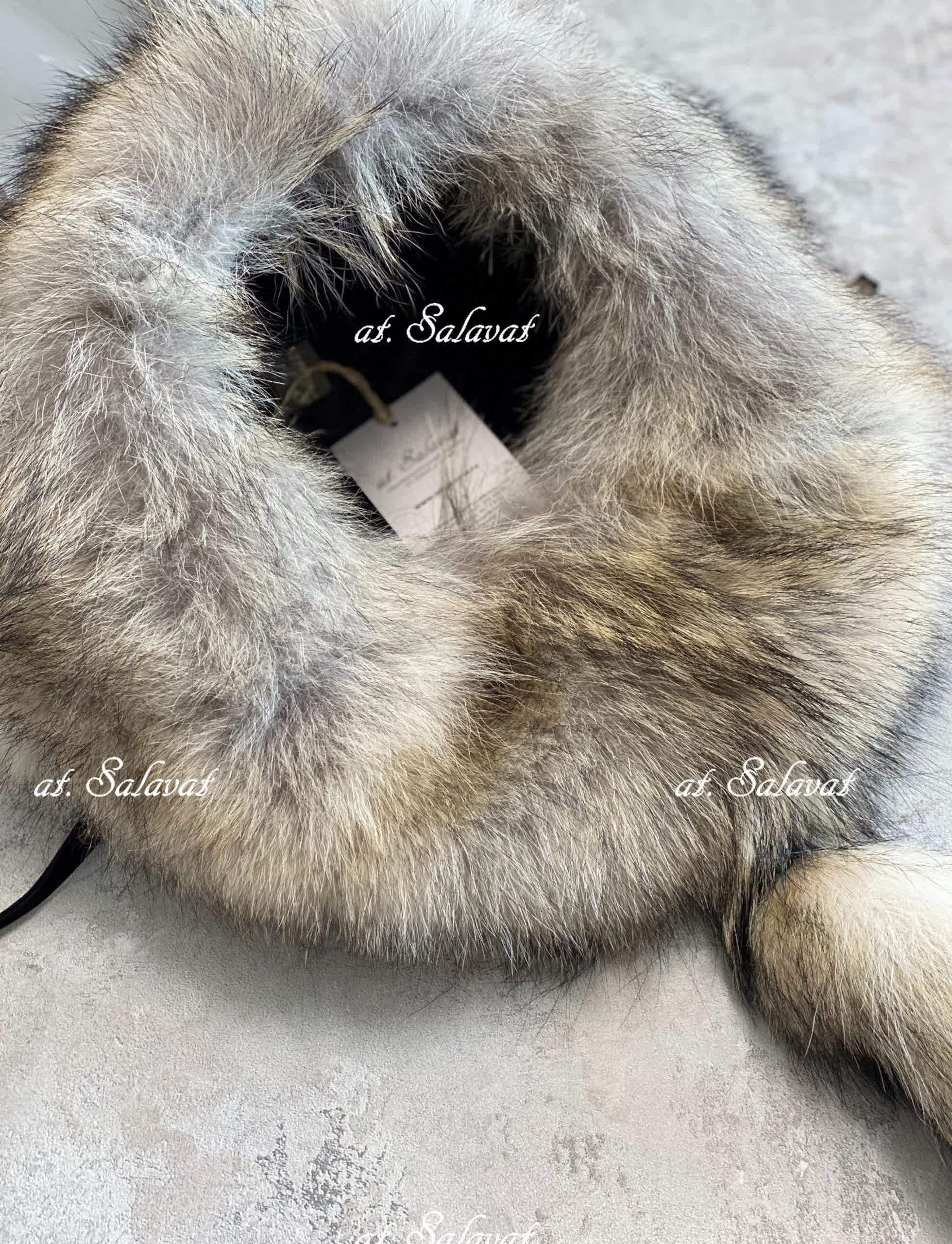 Шапка Малахай "Колаксын" из волка Шапка Малахай "Колаксын" из волка