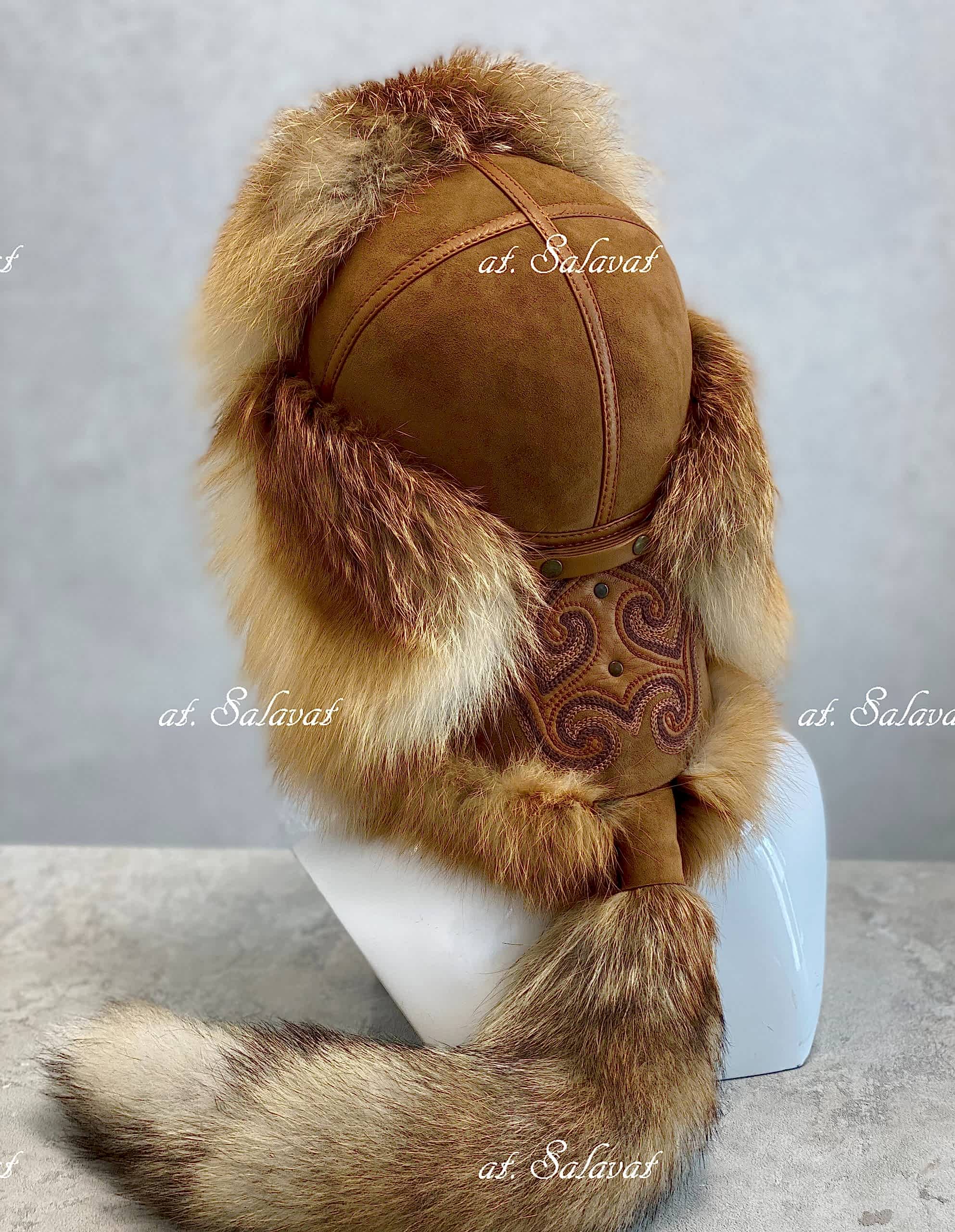 Шапка Малахай "Колаксын" из волка Шапка Малахай "Колаксын" из волка