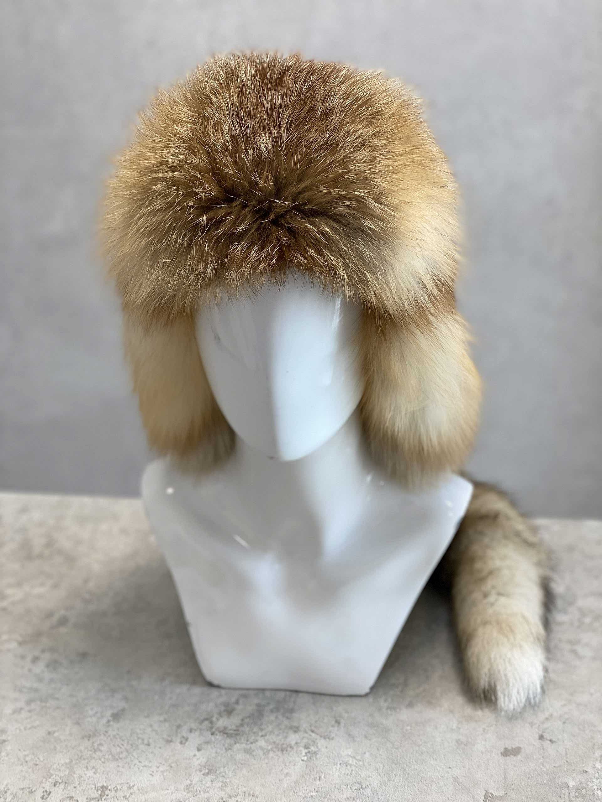 Шапка Малахай "Колаксын" из башкирской лисы Шапка Малахай "Колаксын" из башкирской лисы