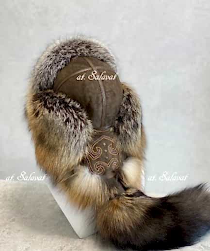 Шапка Малахай "Колаксын" из меха фрост Шапка Малахай "Колаксын" из меха бастард