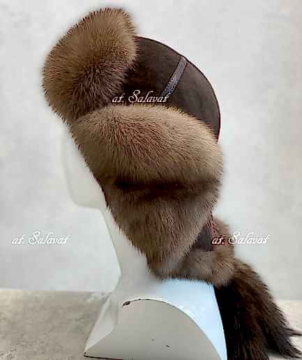 Шапка Малахай "Колаксын" из меха фрост Шапка Малахай "Колаксын" из меха фрост