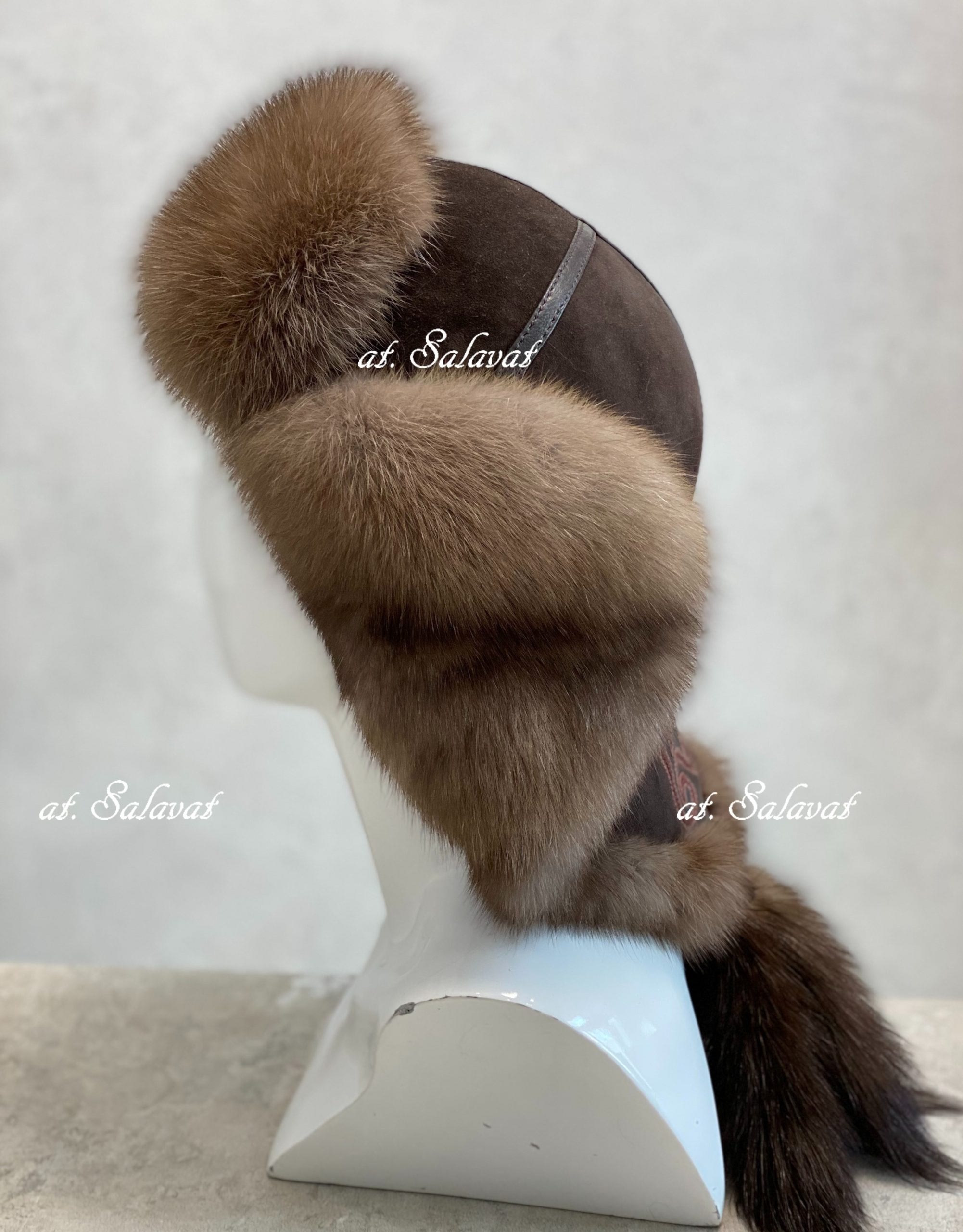 Шапка Малахай "Колаксын" из меха фрост Шапка Малахай "Колаксын" из меха фрост