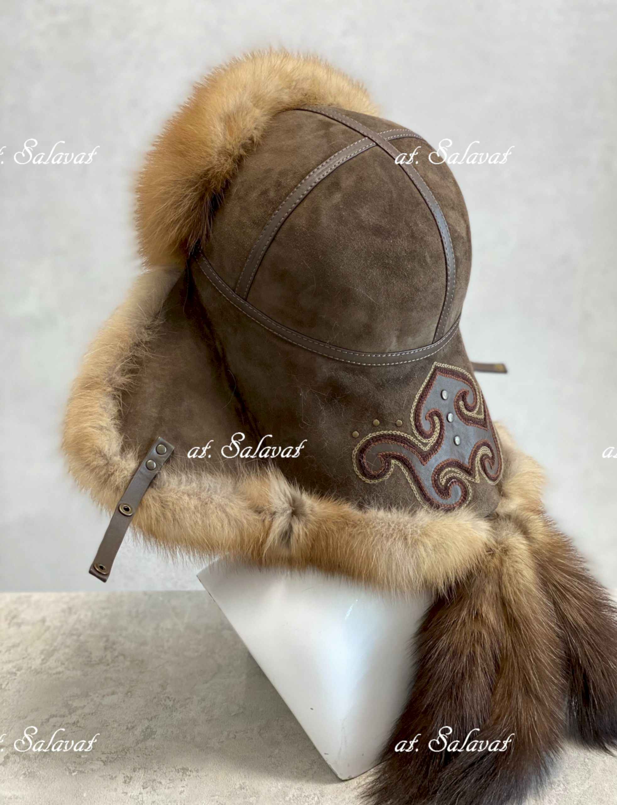 Шапка Малахай "Колаксын" из меха фрост Шапка Малахай "Колаксын" из меха фрост