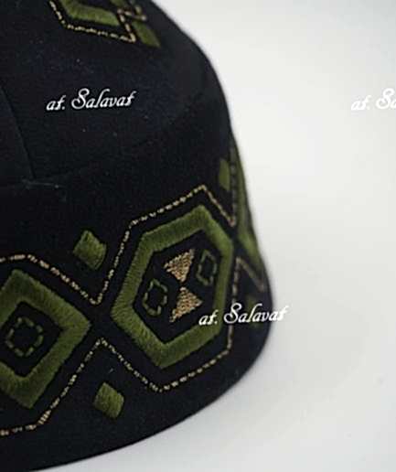 Мусульманская тюбетейка черная Мусульманская тюбетейка черная