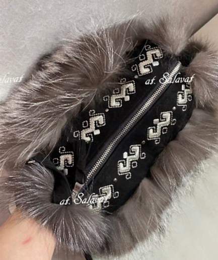 Муфта-сумка из натурального меха Муфта-сумка из натурального меха