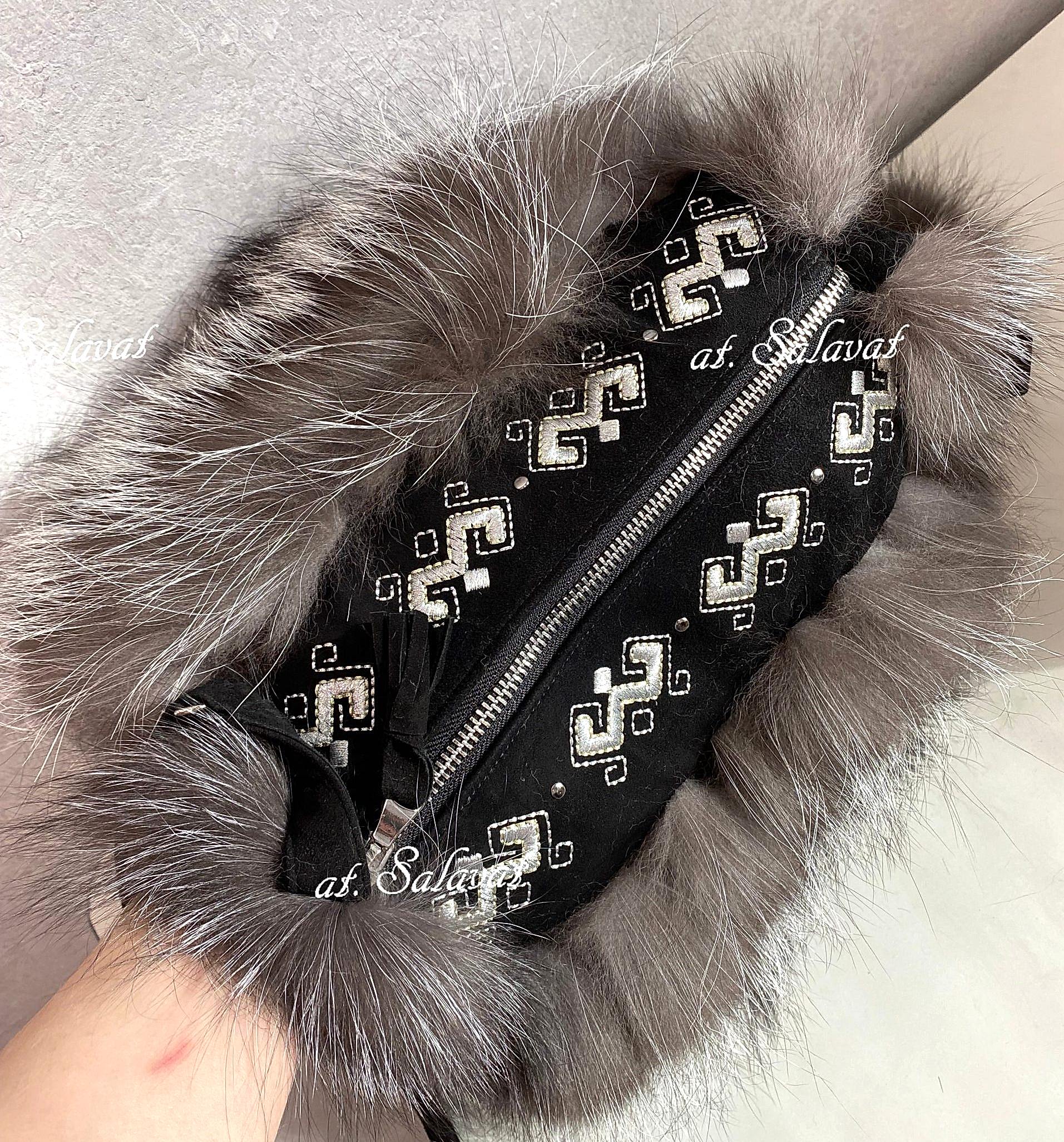 Муфта-сумка из натурального меха Муфта-сумка из натурального меха