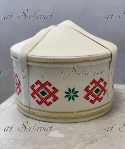 Подарочная упаковка «Юрта» Астана 450 лет Подарочная упаковка «Юрта» с ручками