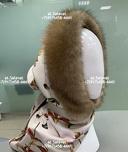 Платок с соболем