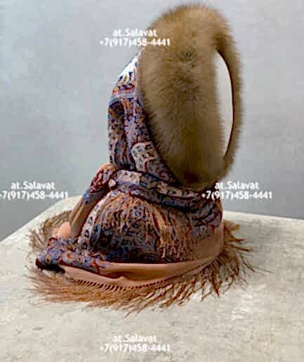 Платок с куницей