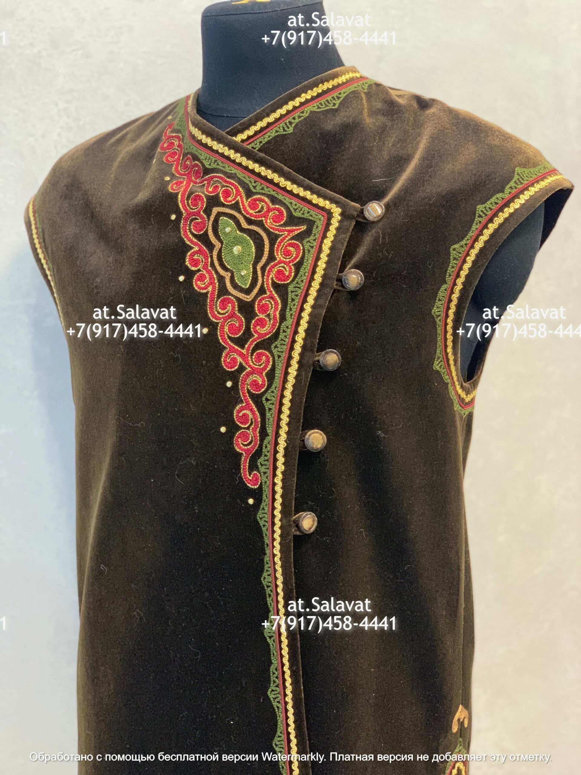 Бишмет из сукна (коричневый) Бишмет из сукна (коричневый)