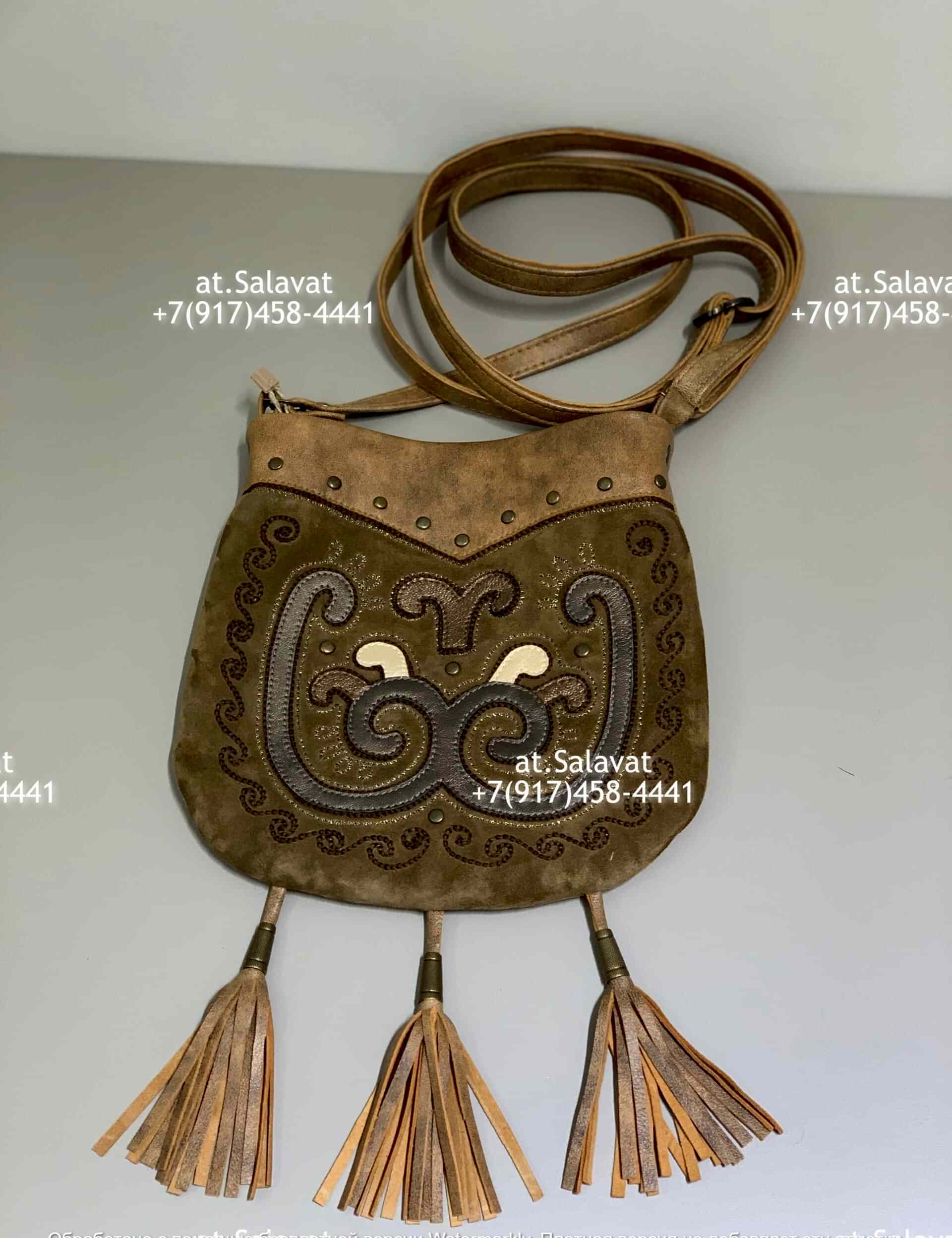 Кисет из натуральной кожи и замши Кисет из натуральной кожи и замши