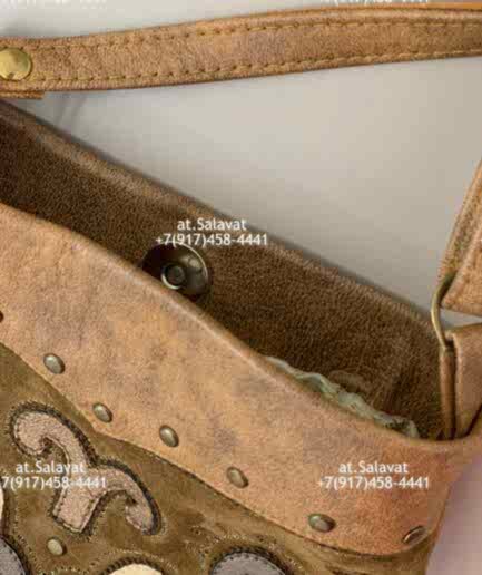 Кисет из натуральной кожи и замши Кисет из натуральной кожи и замши