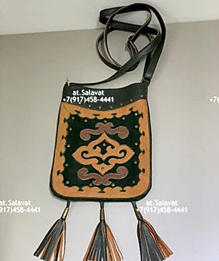 Кисет из натуральной кожи и замши Кисет из натуральной кожи и замши