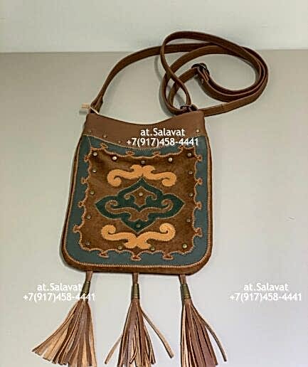 Кисет из натуральной кожи и замши Кисет из натуральной кожи и замши