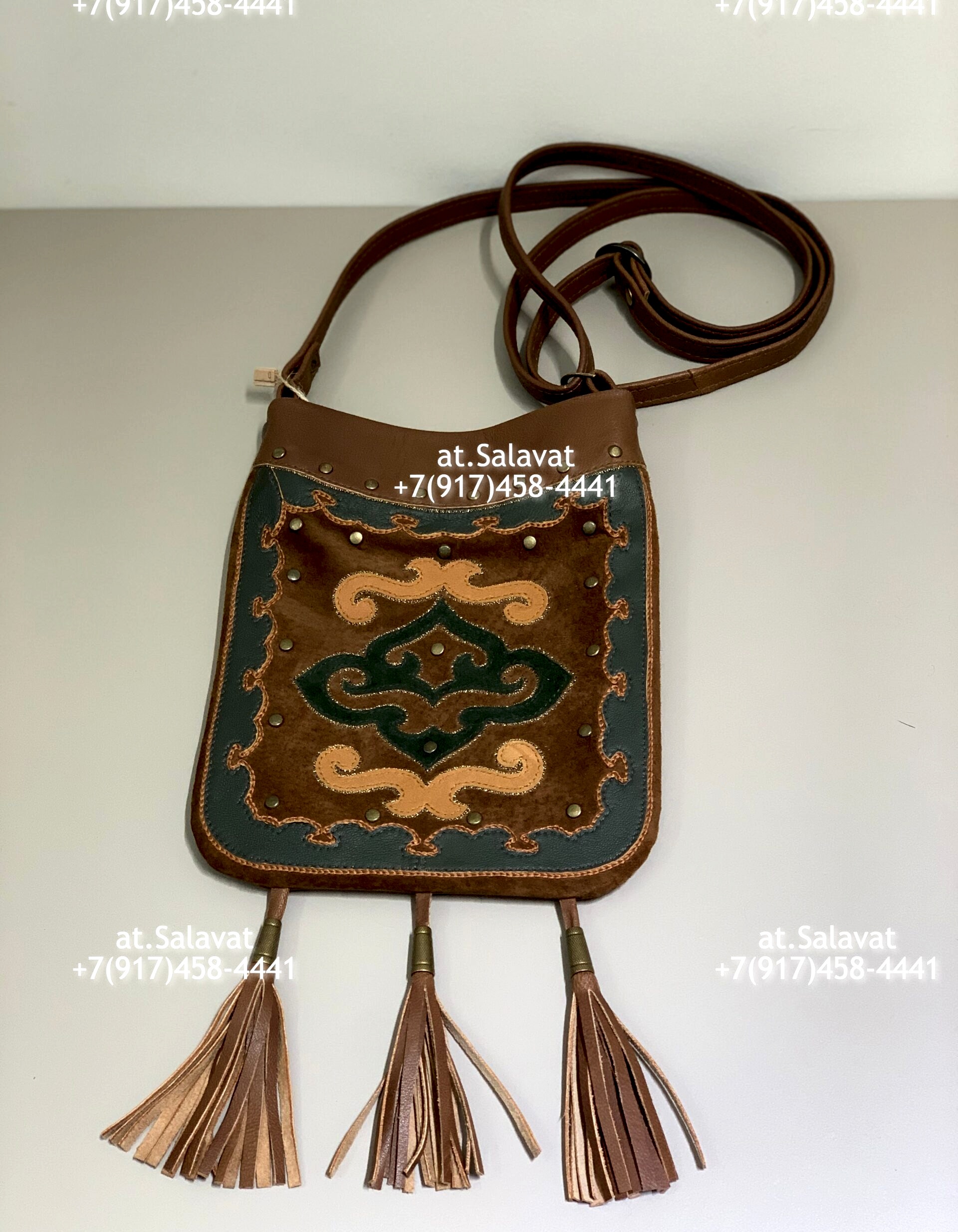 Кисет из натуральной кожи и замши Кисет из натуральной кожи и замши