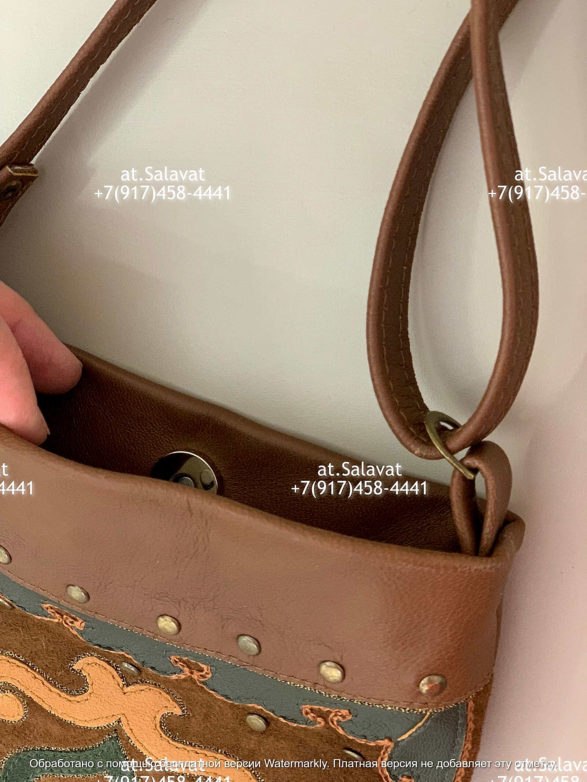 Кисет из натуральной кожи и замши Кисет из натуральной кожи и замши