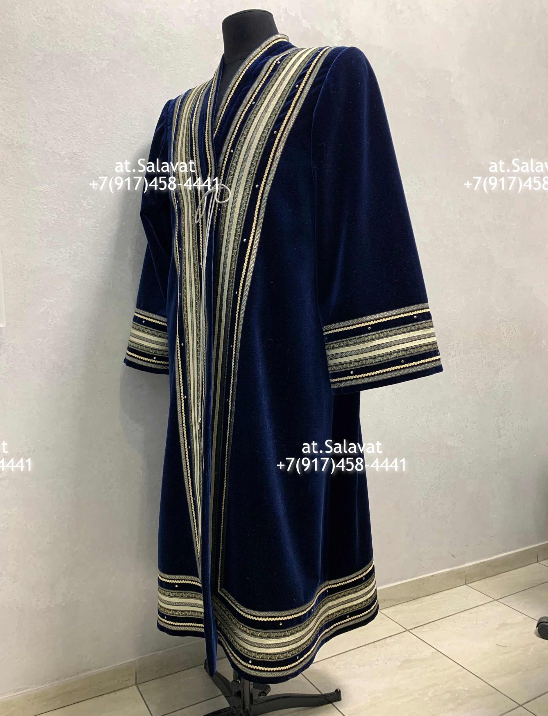 Елян башкирский с орнаментом из красного английского сукна Елян башкирский с орнаментом из красного английского сукна