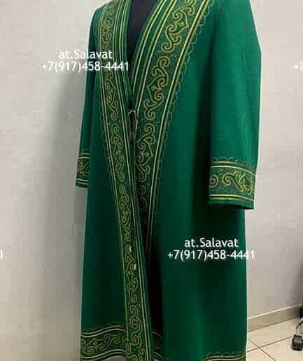 Елян башкирский с орнаментом из красного английского сукна Елян башкирский с орнаментом из красного английского сукна