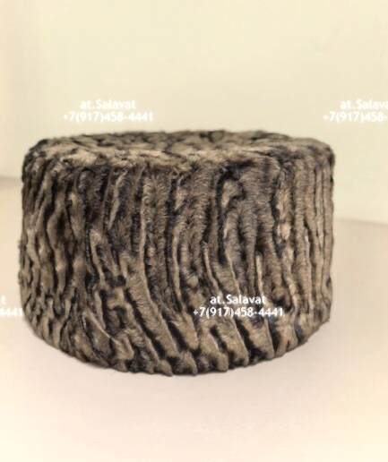 Мусульманская тюбетейка из каракульчи Swakara Тюбетейка из меха каракульчи Swakara Мусульманская