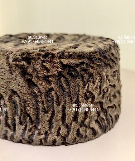 Мусульманская тюбетейка из каракульчи Swakara Мусульманская тюбетейка из каракульчи Swakara
