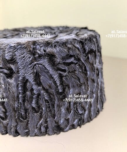 Мусульманская тюбетейка из каракульчи Swakara Мусульманская тюбетейка из каракульчи Swakara