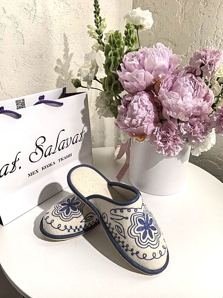 Войлочные тапочки Войлочные тапочки